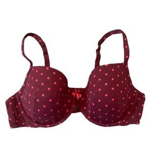 Polka dot Cacique bra